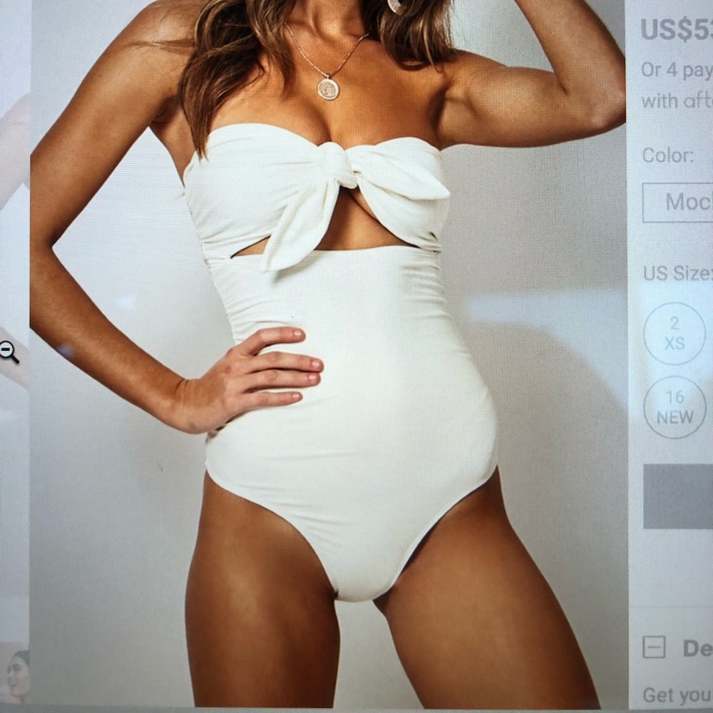 Belle one piece in Milk